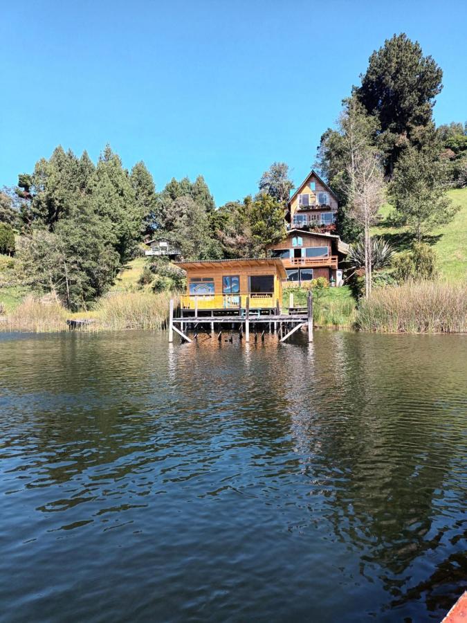 Cabana De Descanso Arcoiris Del Lago 3 Pasto Exteriör bild